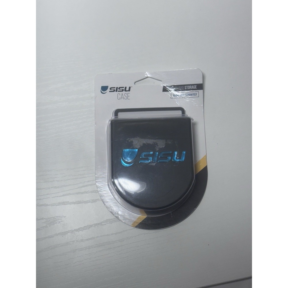 NEW - Light - Ventilated - SISU Sports Mouthguard Storage Case - Ships Fast!